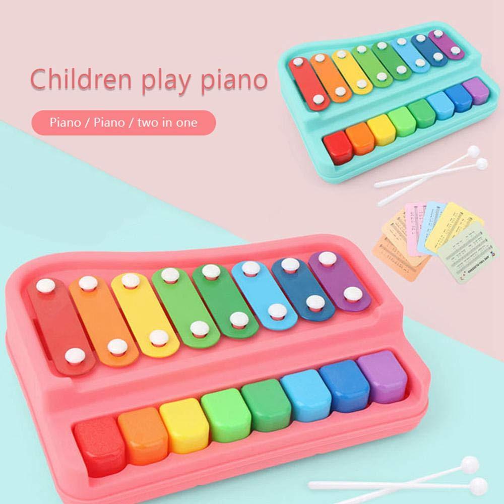 2 in 1 Piano Xylophone Musical Instruments Toy Set for Kids Toyster.pk