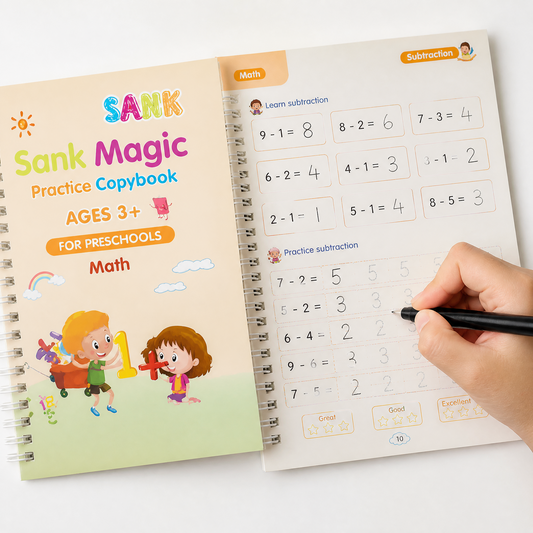 Magic Reused Practice Copybook For Kids. My Store