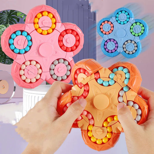 Colorful Rotating Bead Fidget Toy For Kids Kicklo