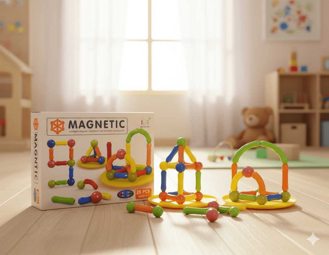 Magnetic Building Blocks Educational Toy Toynix