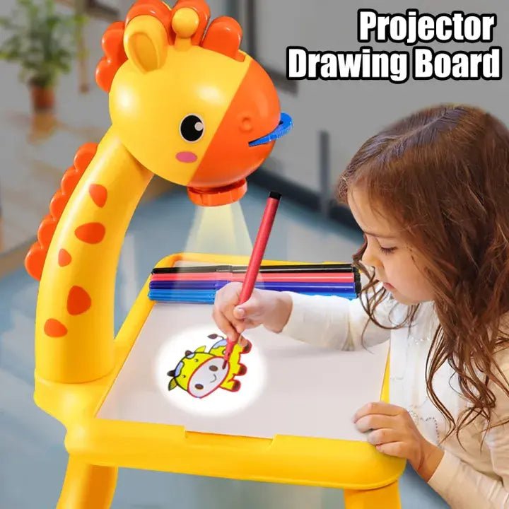 3 In 1 Kids Drawing Projector Table (Random Color) Toynix