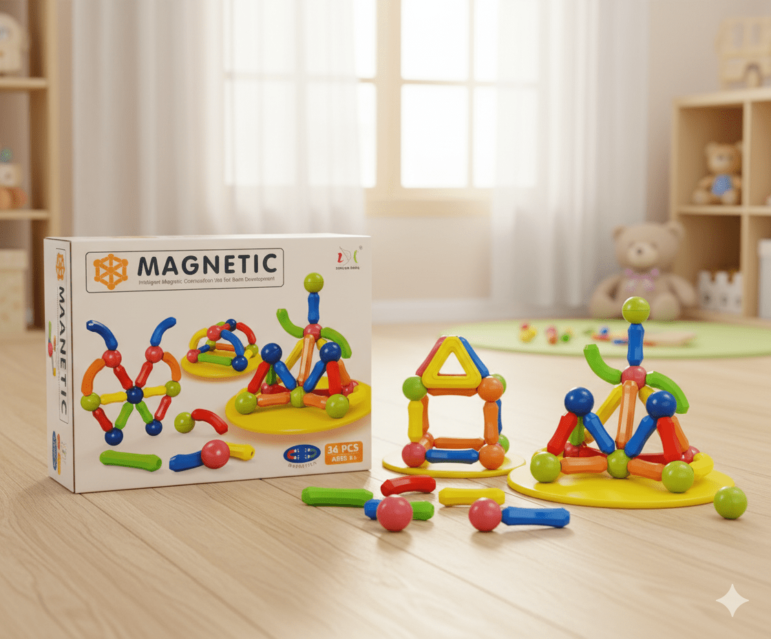 Magnetic Building Blocks Educational Toy Toynix