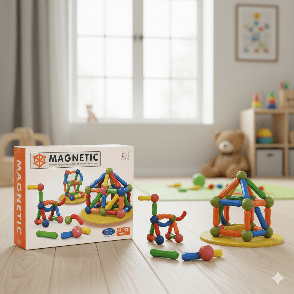 Magnetic Building Blocks Educational Toy Toynix