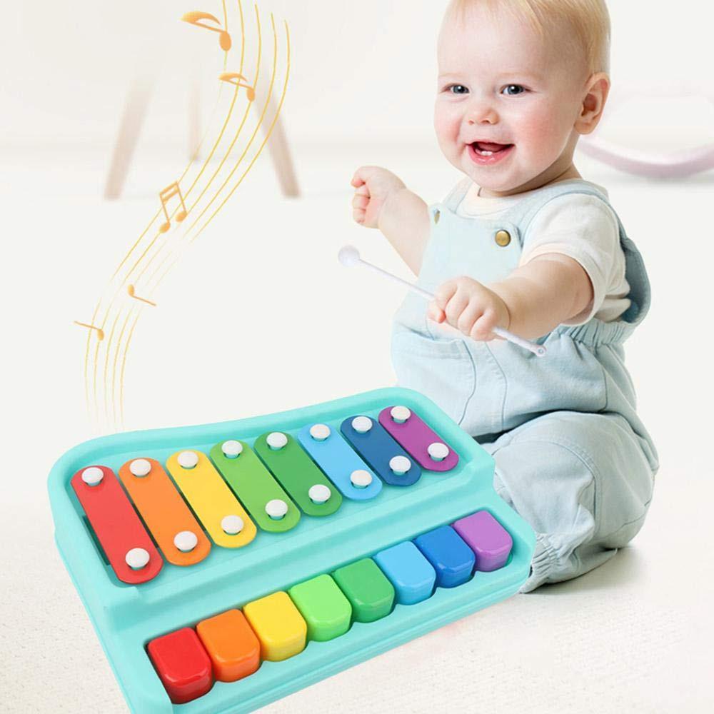 2 in 1 Piano Xylophone Musical Instruments Toy Set for Kids Toyster.pk