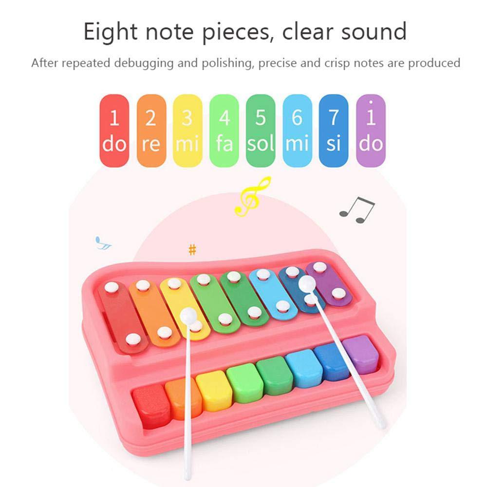 2 in 1 Piano Xylophone Musical Instruments Toy Set for Kids Toyster.pk