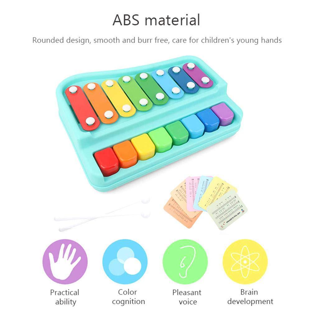2 in 1 Piano Xylophone Musical Instruments Toy Set for Kids Toyster.pk