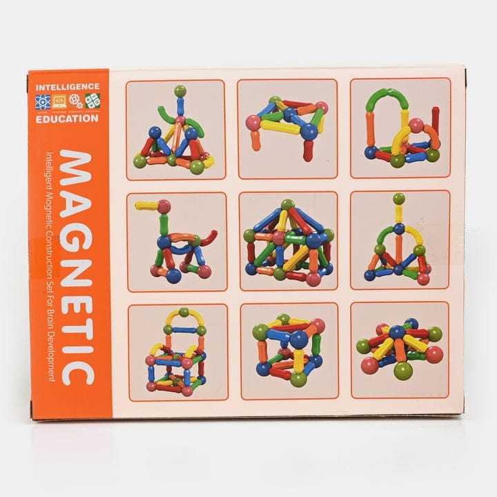 Magnetic Rods Construction Set – STEM Learning Toy for Kids Chotaymasters
