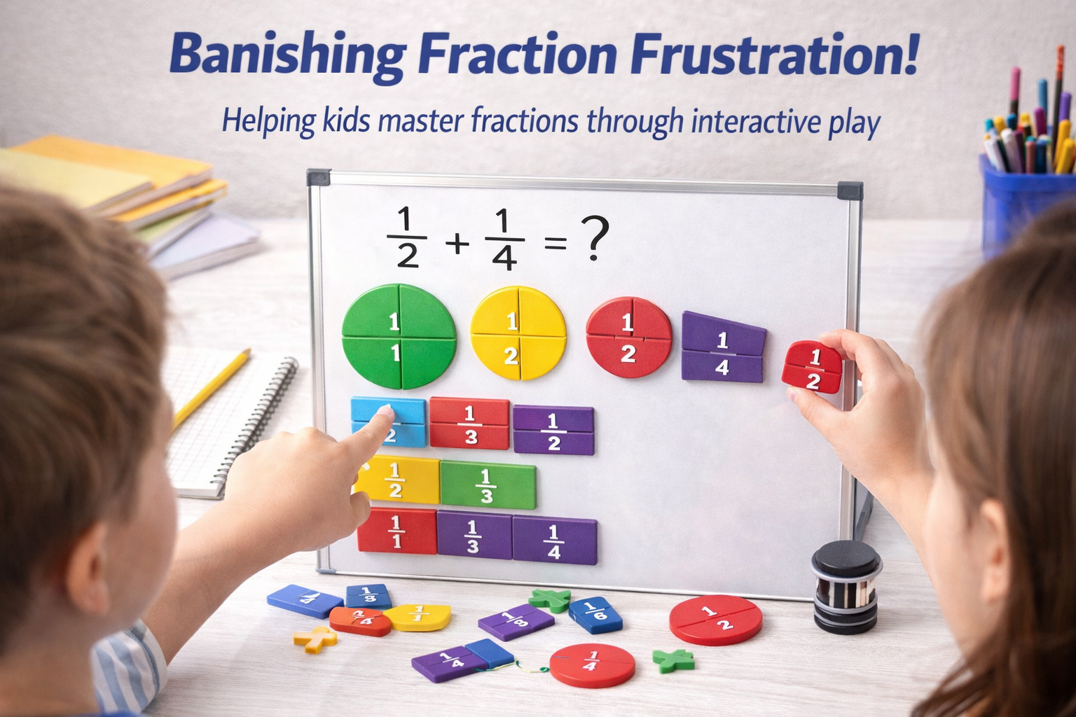 Magnetic Fraction Learning Toy Kicklo