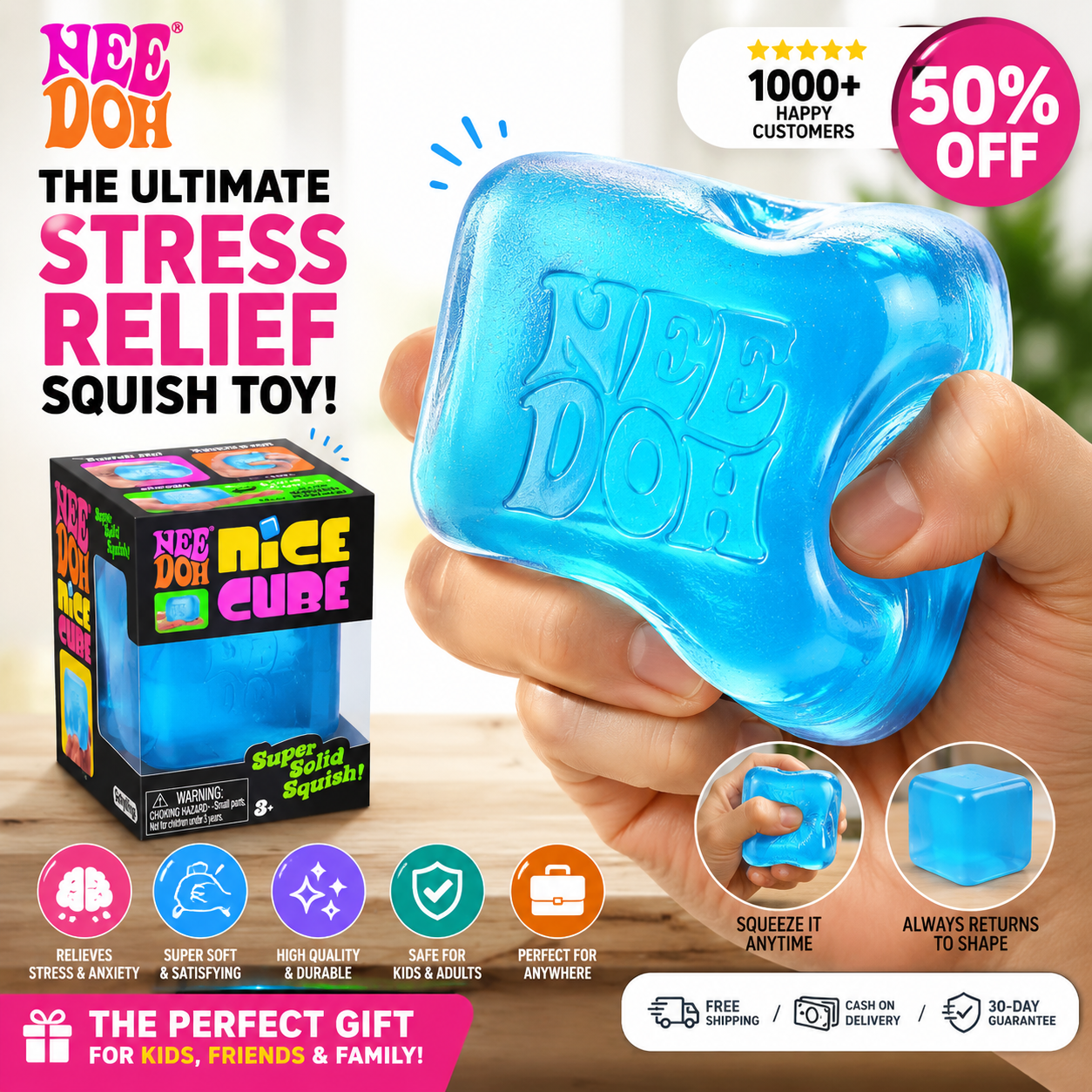 NeeDoh Squish Toy Minimarvel