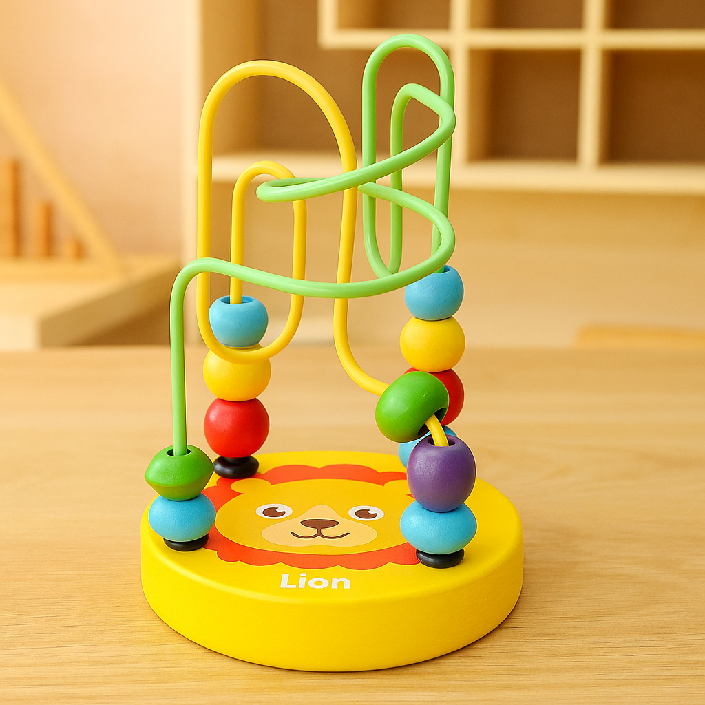 Wooden Montessori 6-in-1 Play & Learn Bundle for Growing Minds MGT Toys