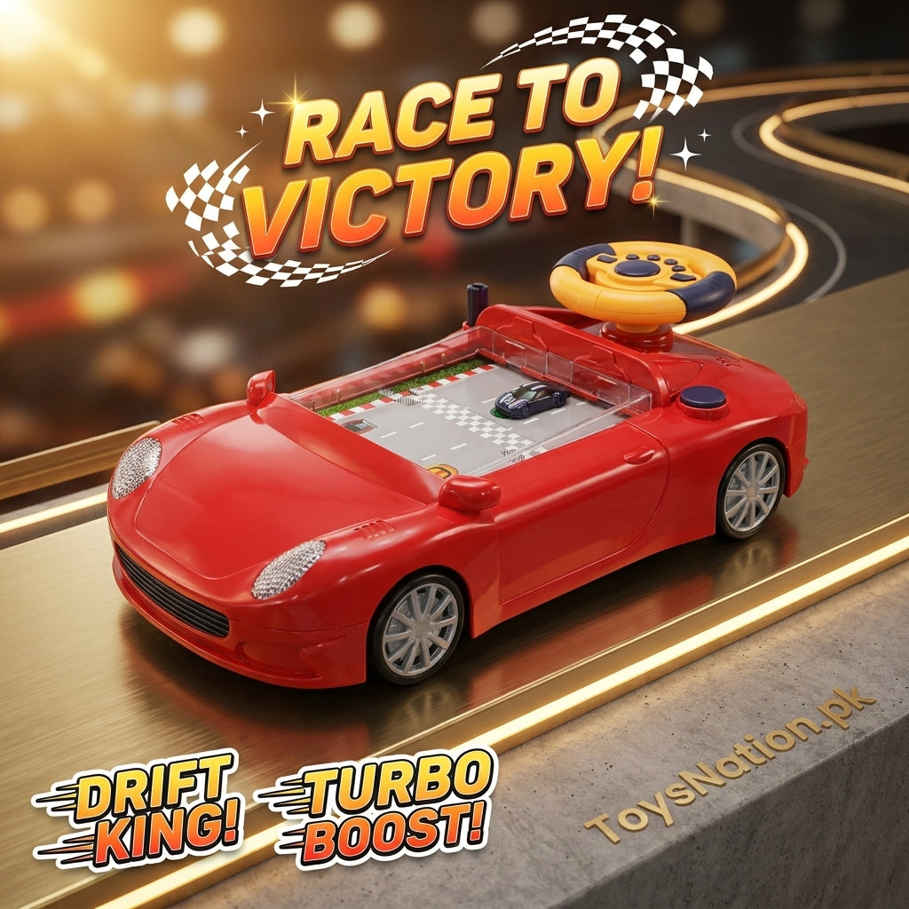 Adventure Steering Wheel Racing Game Toy for Kids Toys Nation