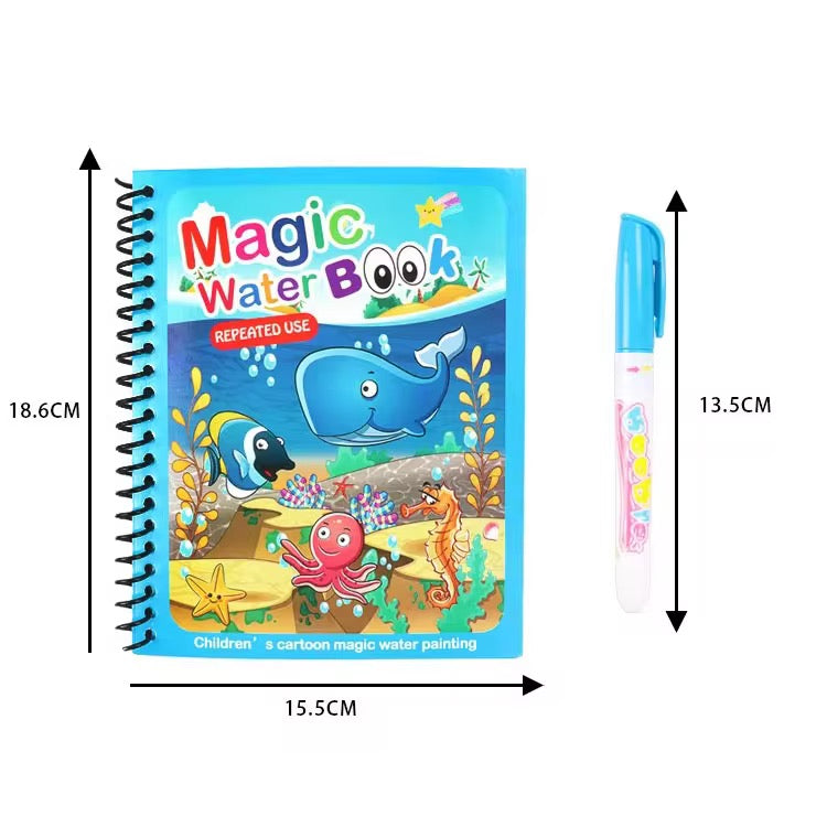 Magic Water Drawing Book Nanhy Bachy