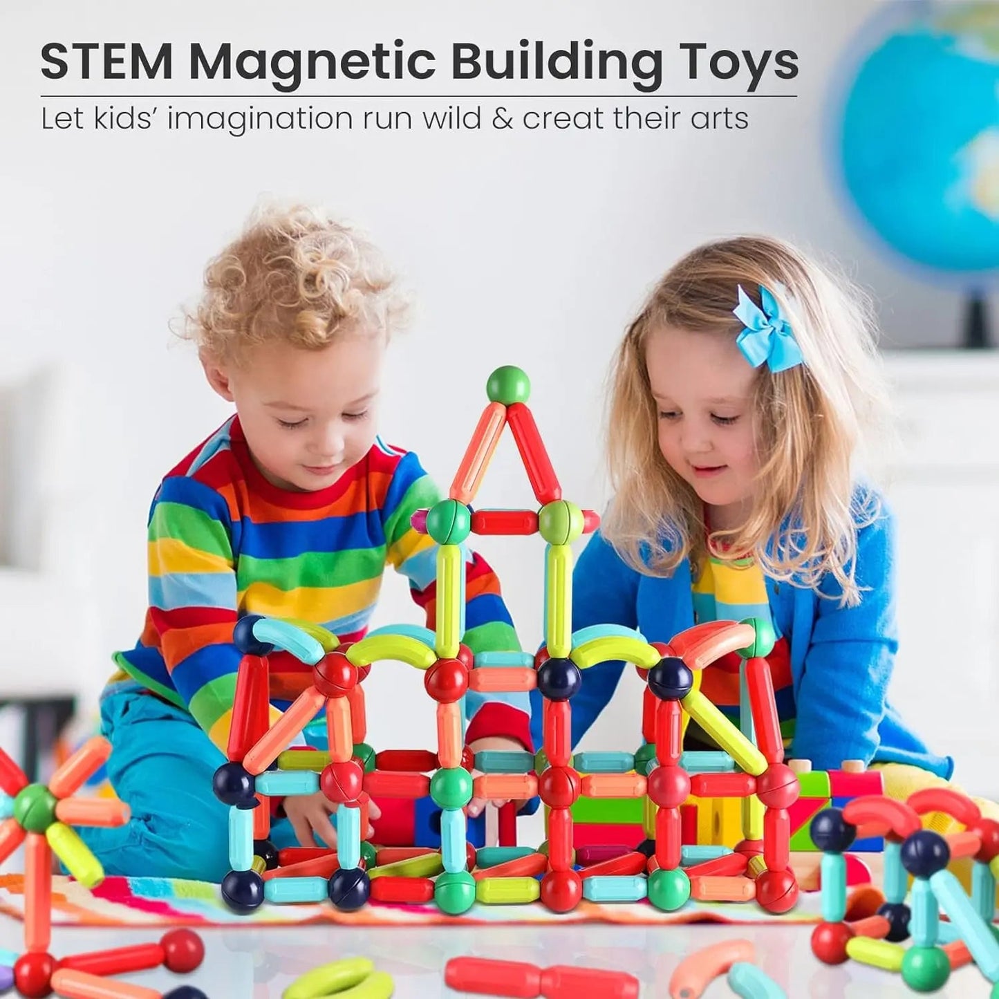Magnetic Building Blocks Educational Toy Toynix