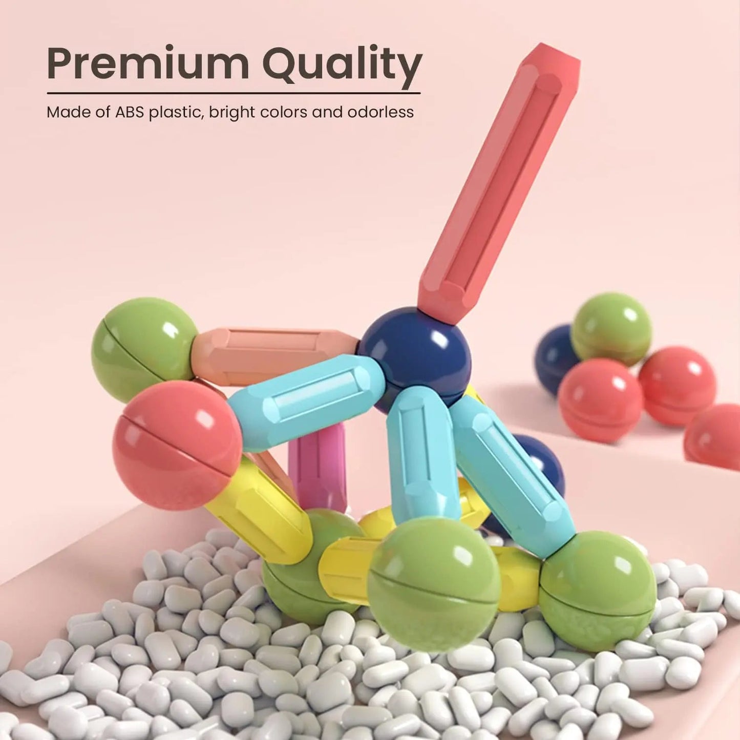 Magnetic Building Blocks Educational Toy Toynix