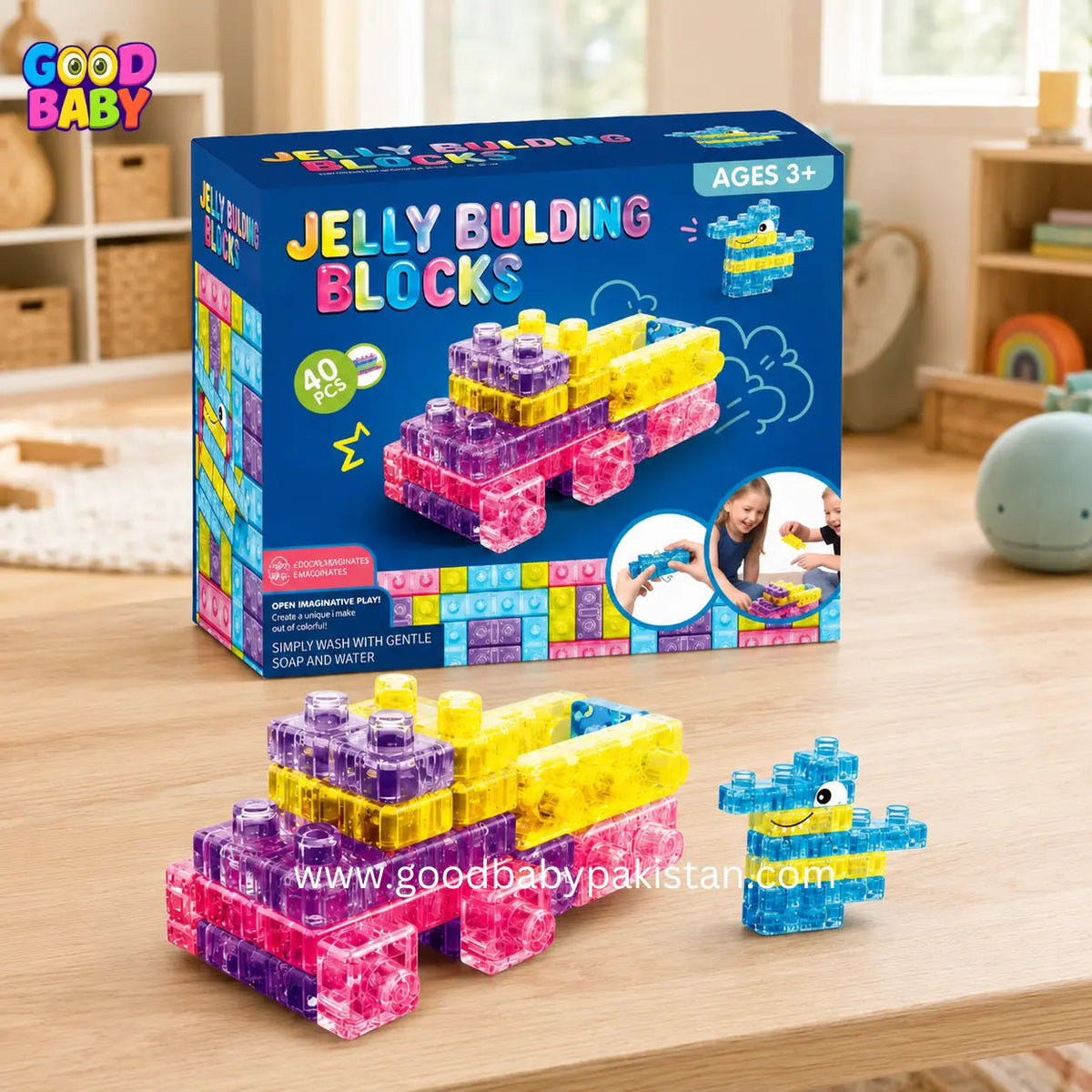 Sensory Soft Gummy Blocks GOODBABYPAKISTAN