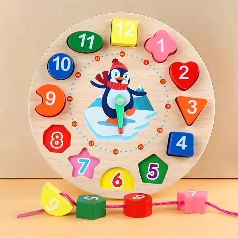 Wooden Montessori 6-in-1 Play & Learn Bundle for Growing Minds MGT Toys