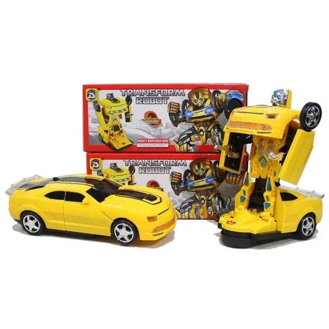 2-in-1 Transformer Robot Car Free Delivery ToyNest.Pk