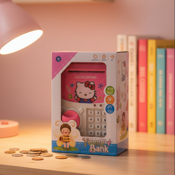 Electronic ATM Piggy Bank for Kids with Password (YHD-3003) Toynix
