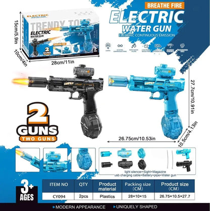 Automatic Electric High Pressure Water Gun — Enjoy Summers ToyNest.Pk