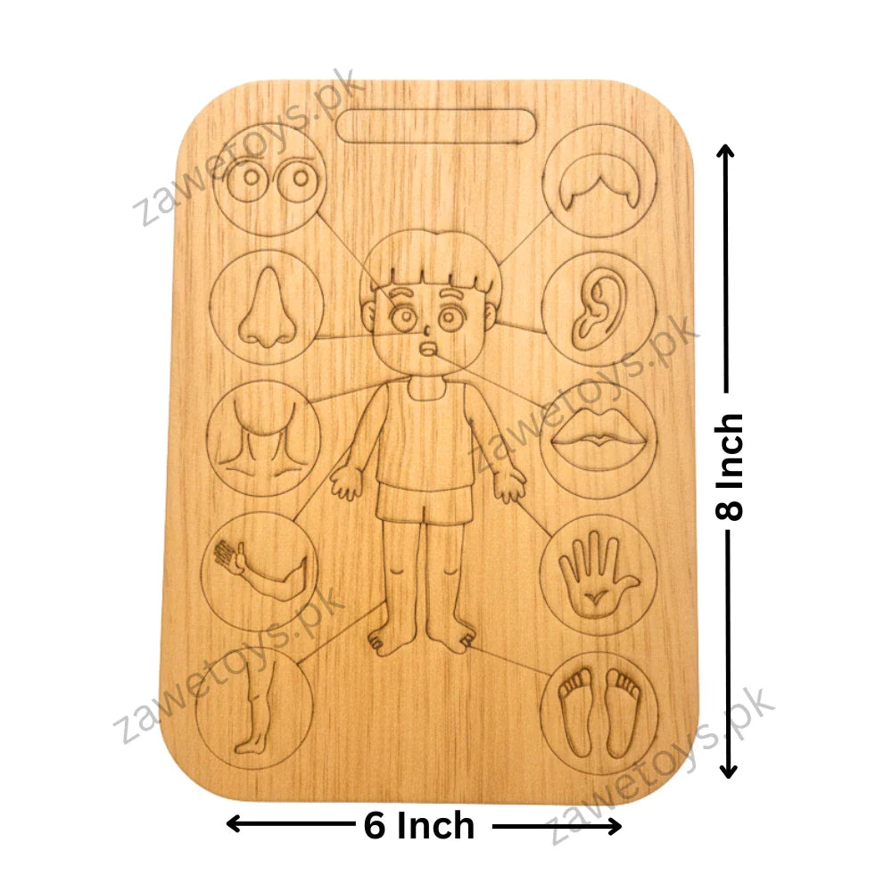 Wooden Learning Boards (pack of 5) Zawe Toys