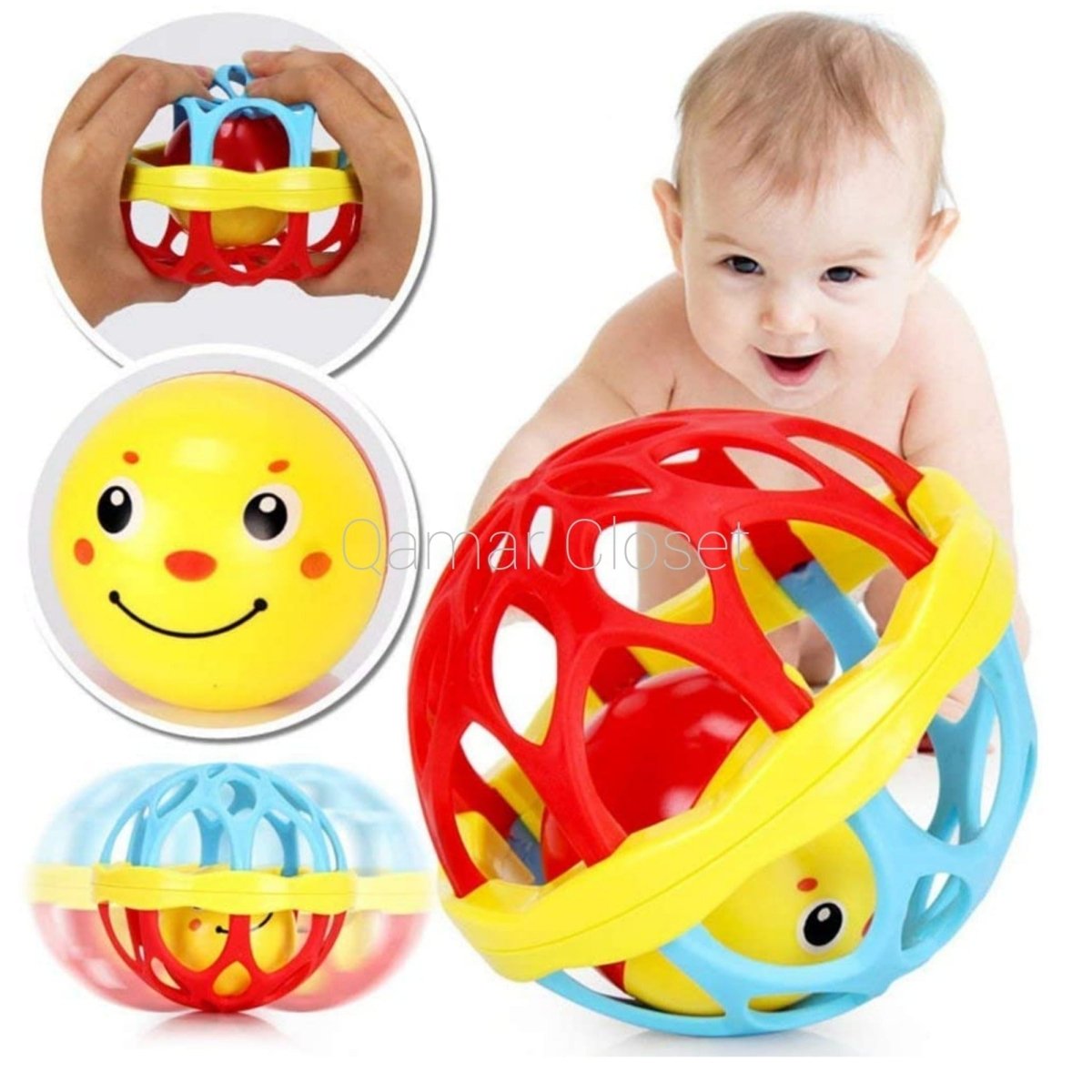 Colorful Baby Ball Toy for Sensory Play Planet Junior