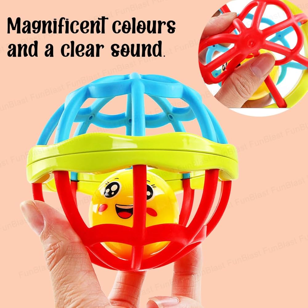 Colorful Baby Ball Toy for Sensory Play Planet Junior