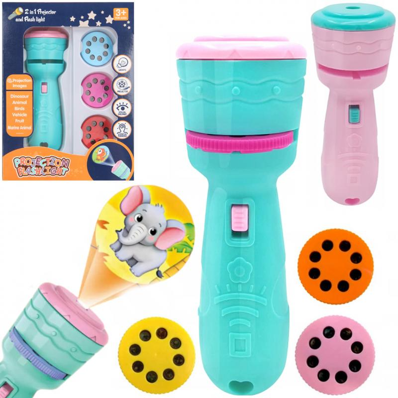 Projector Flashlight for Kids (8689-A) Toynix