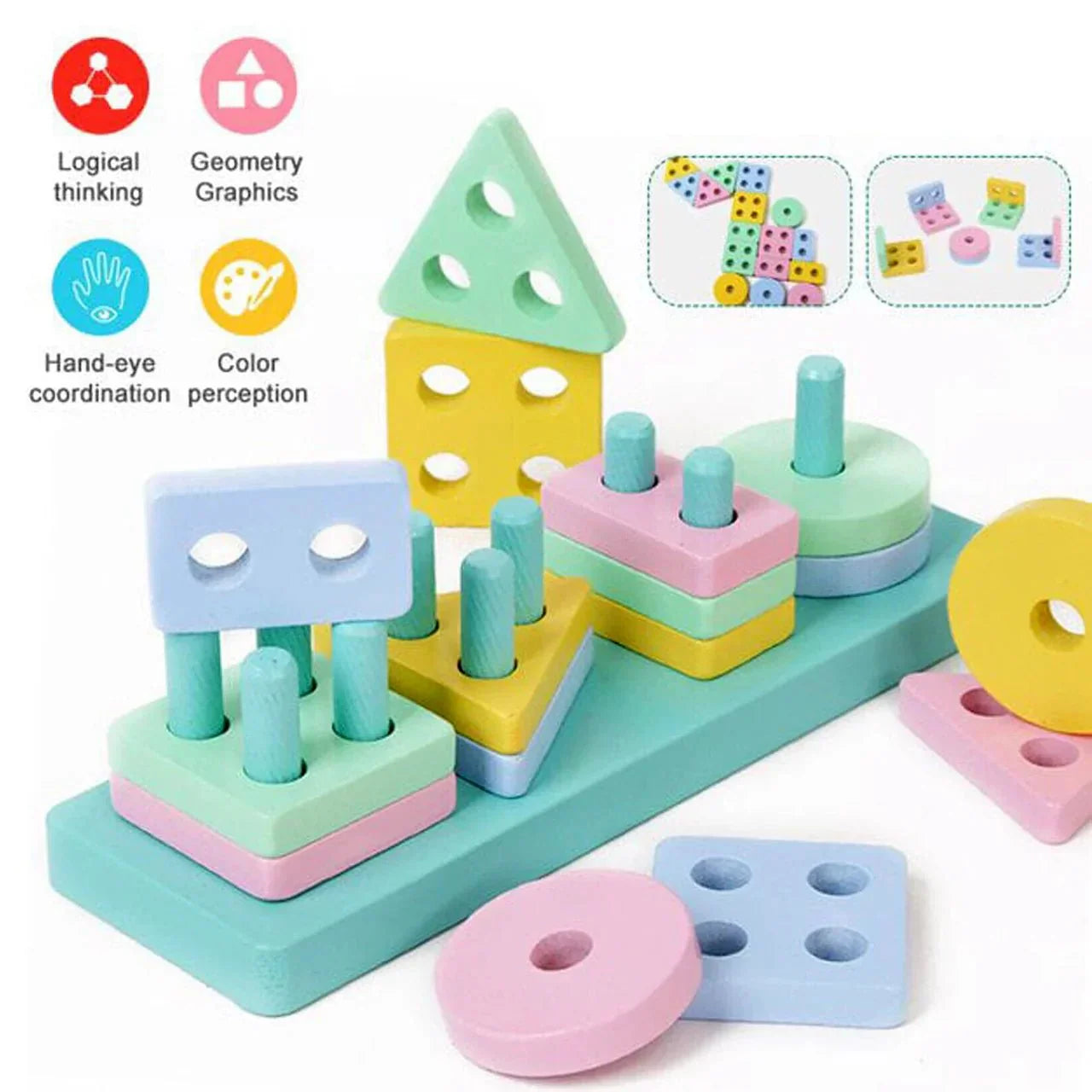 Four Rectangular Sleeve Column My Store