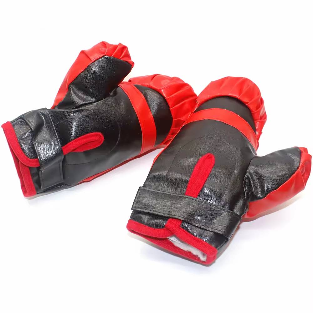 Kids Boxing Stand + Gloves & Pump With Height-Adjustable Topifye