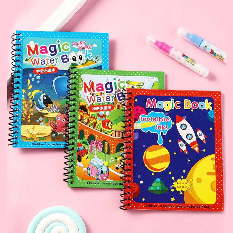 Magic Water Drawing Coloring Book The Millennials