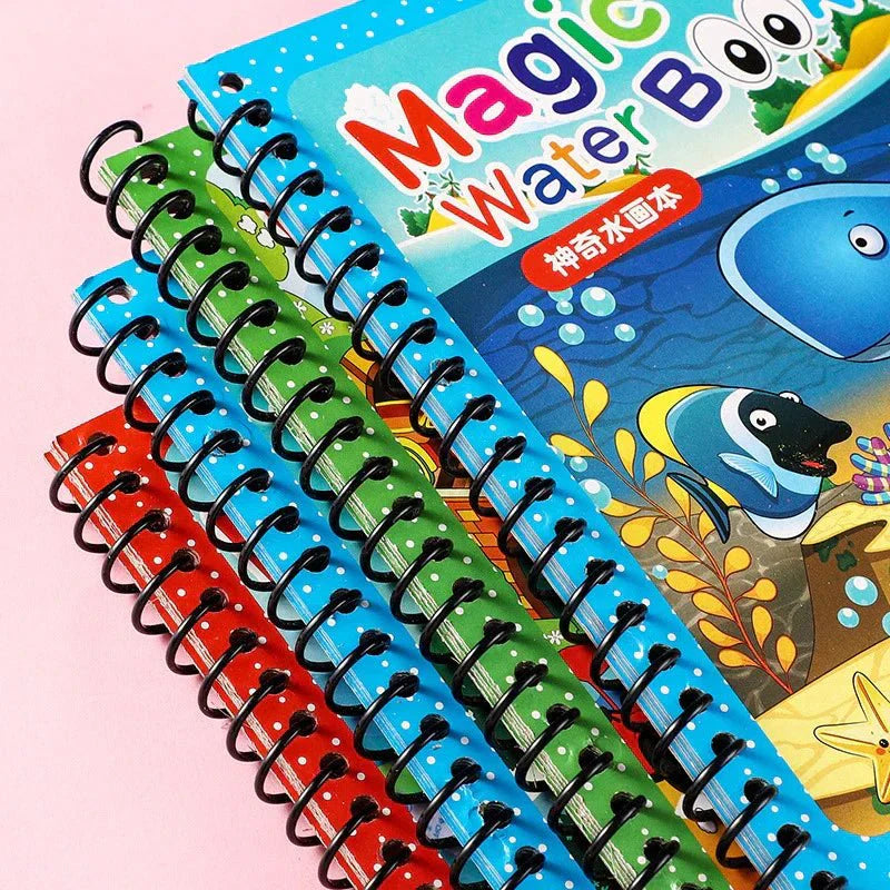 Magic Water Drawing Coloring Book The Millennials