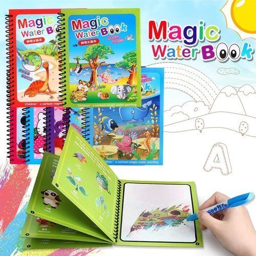 Magic Water Drawing Coloring Book The Millennials