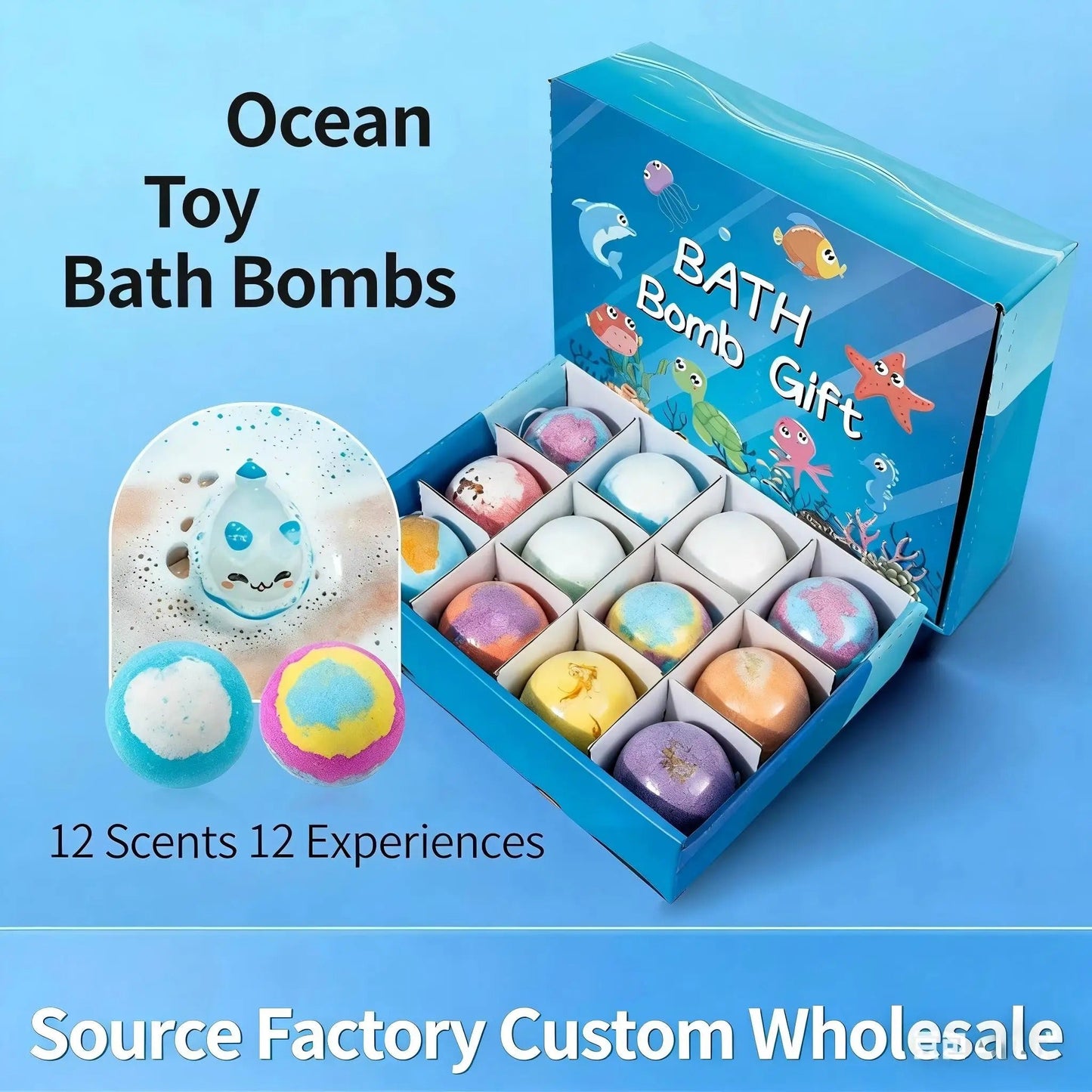 Bath Bomb Gift (1 Unit) Home Bazar