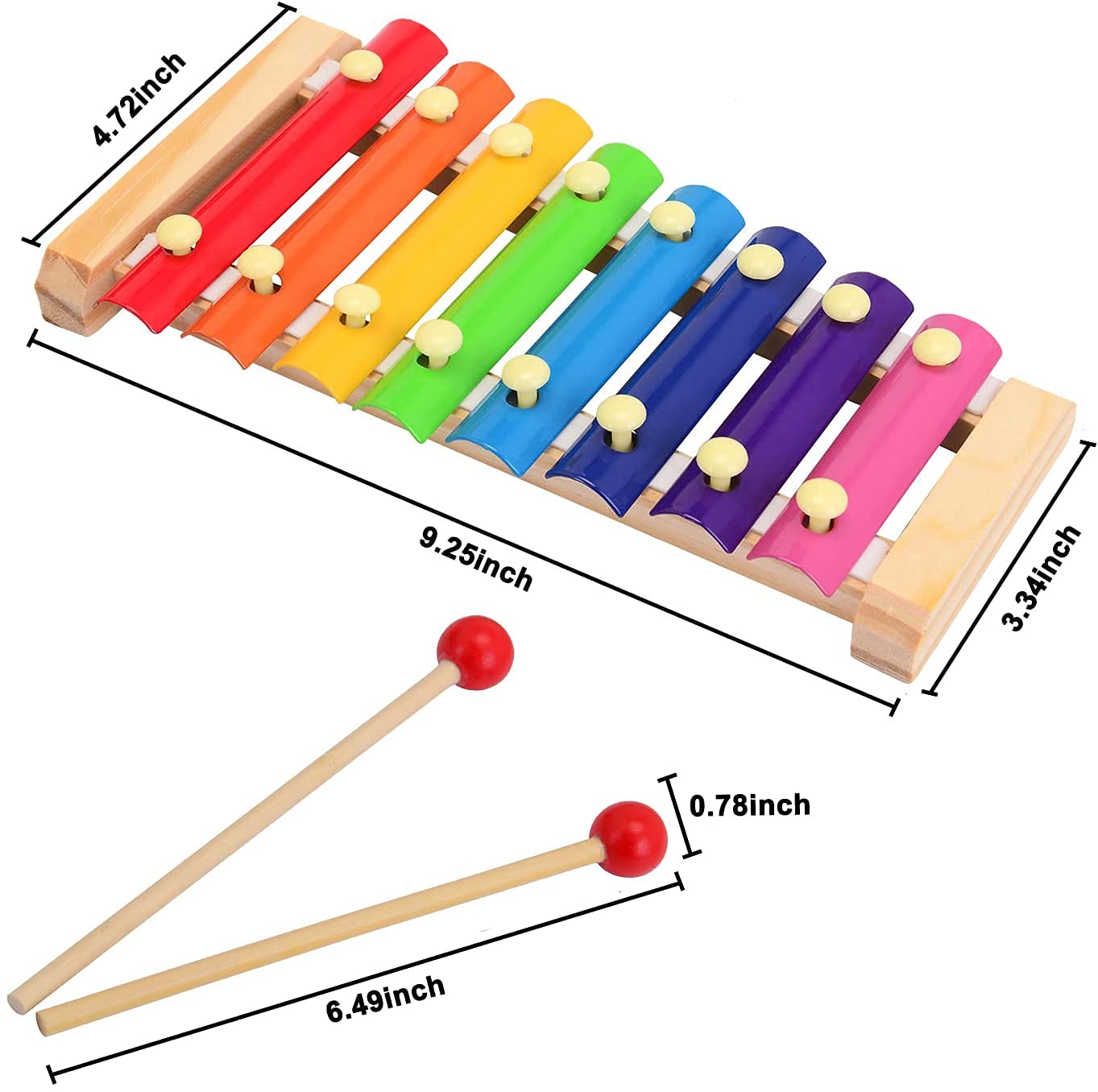 Wooden Montessori 6-in-1 Play & Learn Bundle for Growing Minds MGT Toys