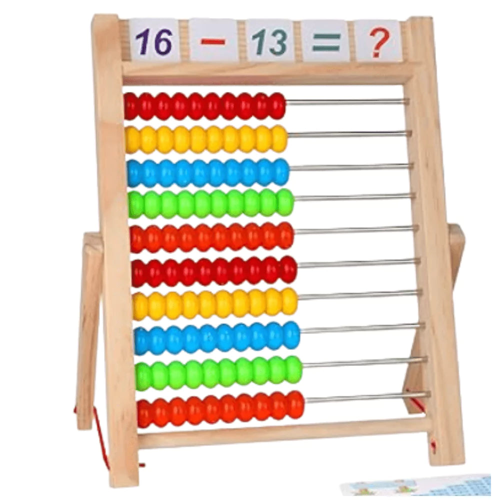 Abacus Toy Calculating Activity for Kids (10 lines) [ZW-1003] Zawe Toys